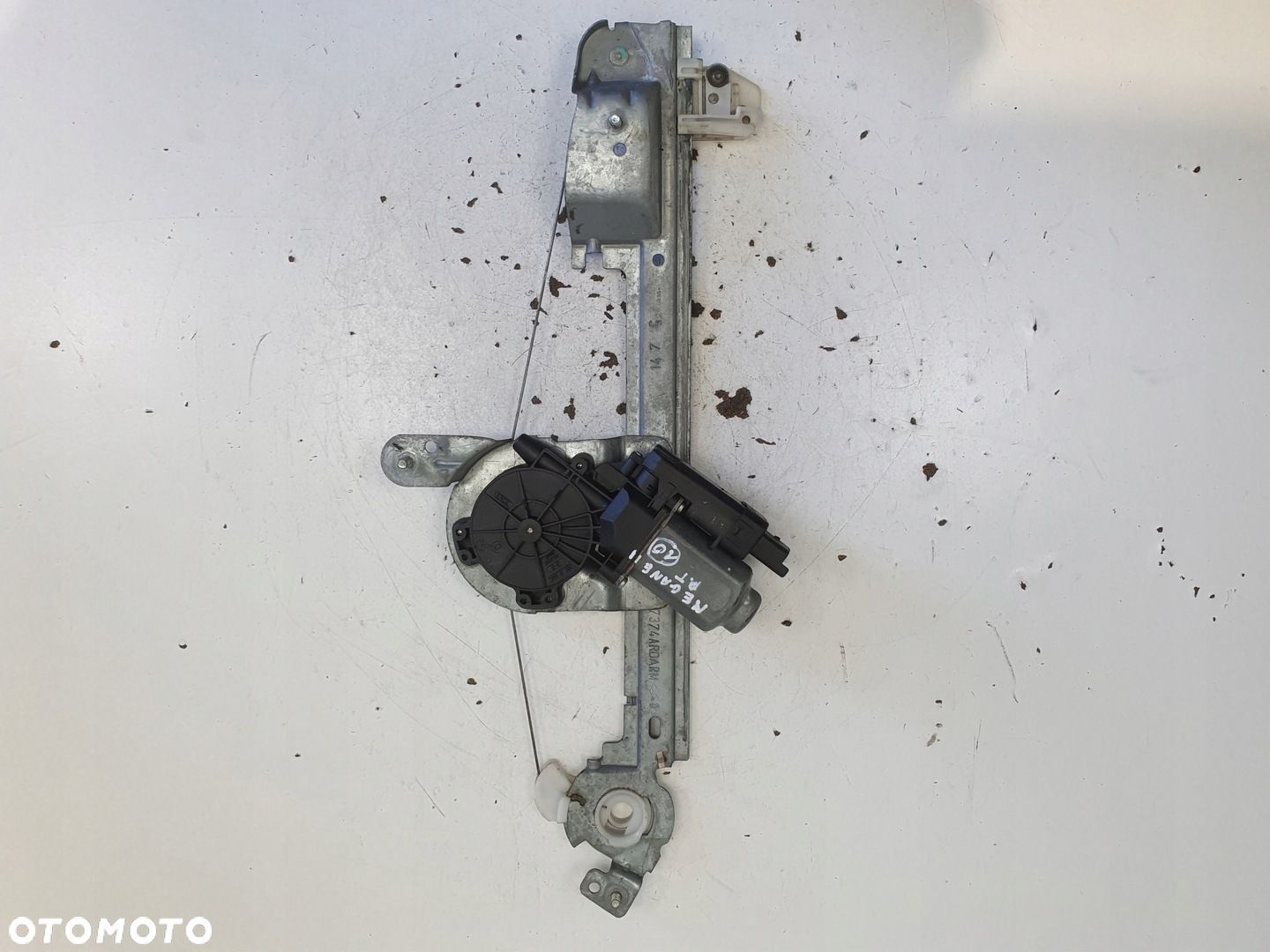 Renault Megane III MECHANIZM PODNOSZENIA SZYBY prawy tył PASAŻERA podnośnik - 1