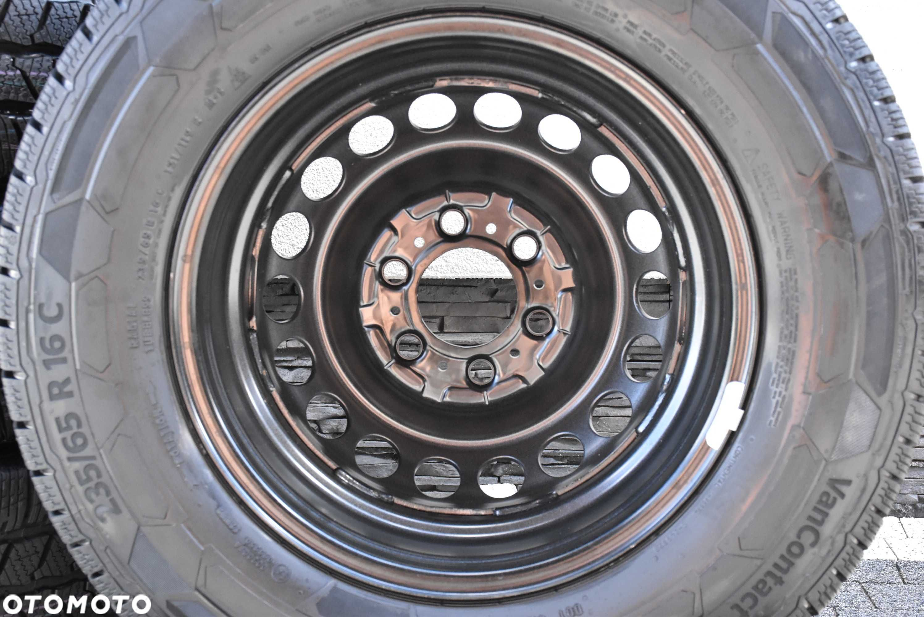 Nowe koła zimowe OEM Mercedes Sprinter W910 W907 W906 16" Conti 2025r - 7