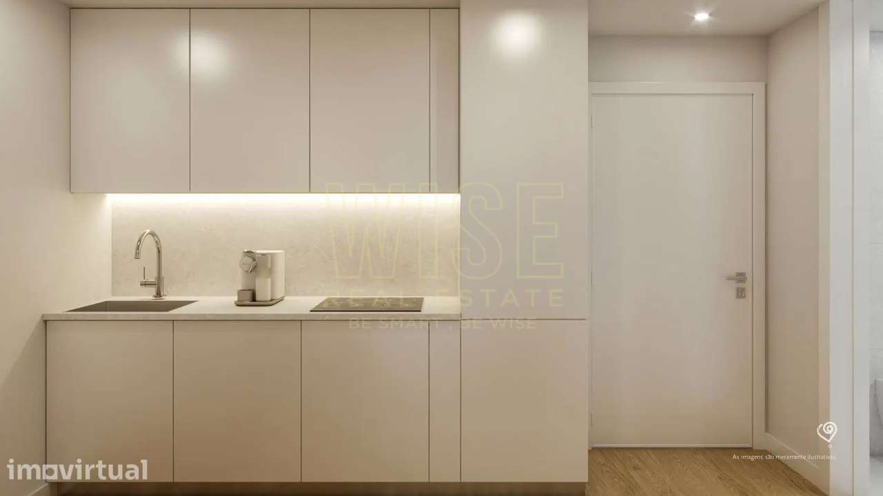 Apartamento T1 - Grande imagem: 3/9