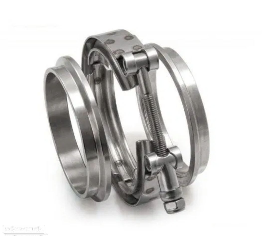 Braçadeira V Band Inox 2.75" (70mm) - Escapes - 1