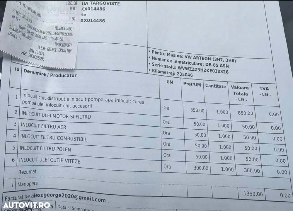 Volkswagen ARTEON 2.0 TDI SCR DSG Elegance - 8