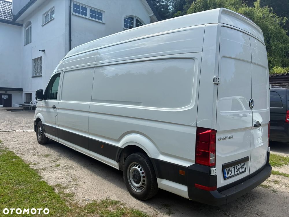 Volkswagen CRAFTER MAXI 2.0TDI 177KM Salon PL 2021r. 4,30m dł. ładowni, Bezwypadkowy - 2