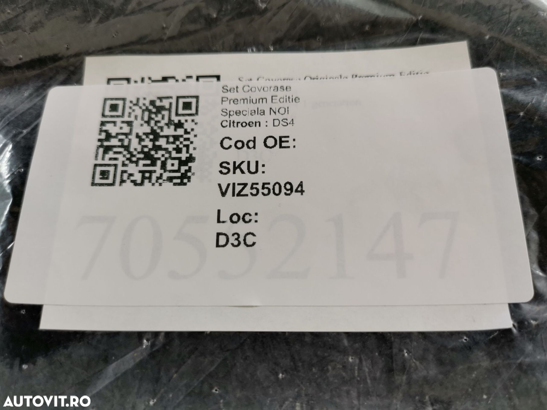 Set Covorase Premium Editie Speciala NOI Citroen  DS4 2010 2011 2012 2 - 8