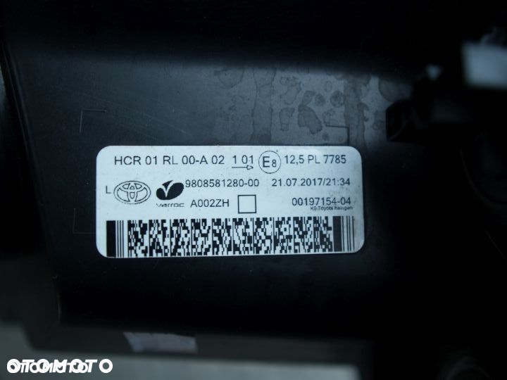 Toyota ProAce Reflektor lewy lampa lewa 16r 2016 - 6