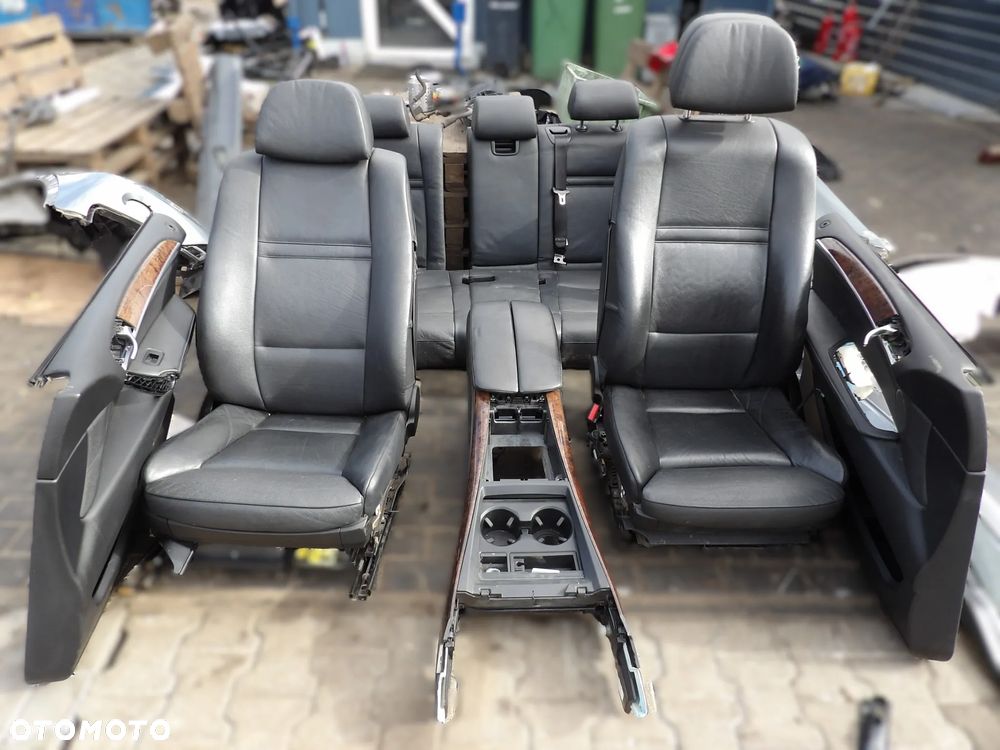 BMW - E70 - FOTELE , KANAPA , BOCZKI , TUNEL ŚRODKOWY - KOMFORT - EUROPA - OGRZEWANE - SKÓRA - 1