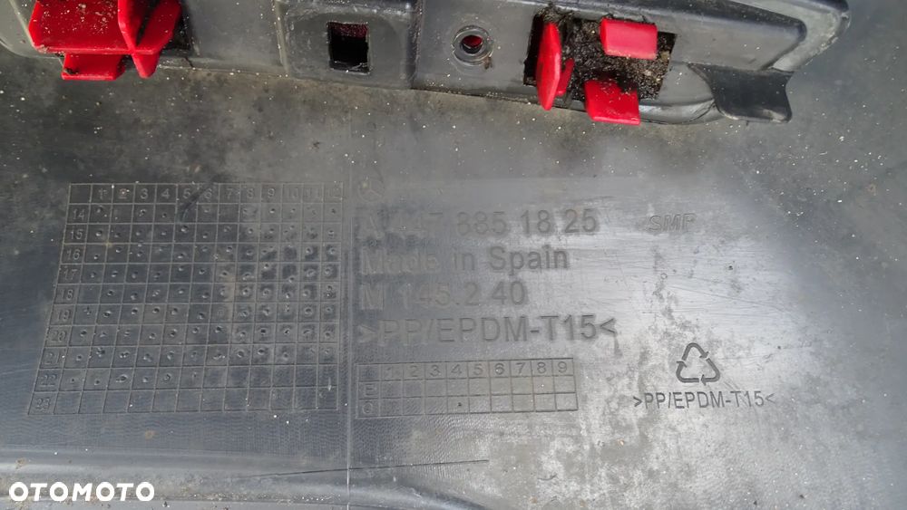 MERCEDES VITO W447 LONG - zderzak tylny - 7