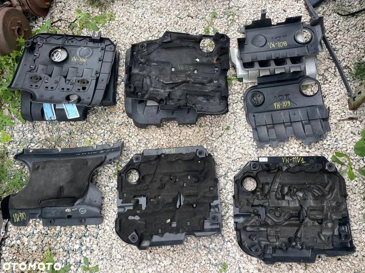 POKRYWA MASKOWNICA  SILNIKA VW VOLKSWAGEN AUDI SEAT SKODA - 8