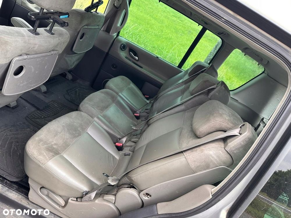 RENAULT ESPACE IV 4 KAMPER fotel pasażera 2 i 3 rząd SKÓRY LIFT - 1