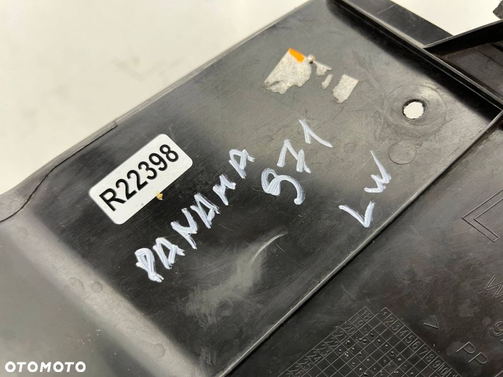 Osłona chłodnicy Porsche Panamera II 971 16-23r. lewy wlot kierownica powietrza intercoolera - 9
