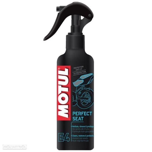 Motul limpa assento perfect seat E4 proteje e restaura a cor natural do assento banco - 1
