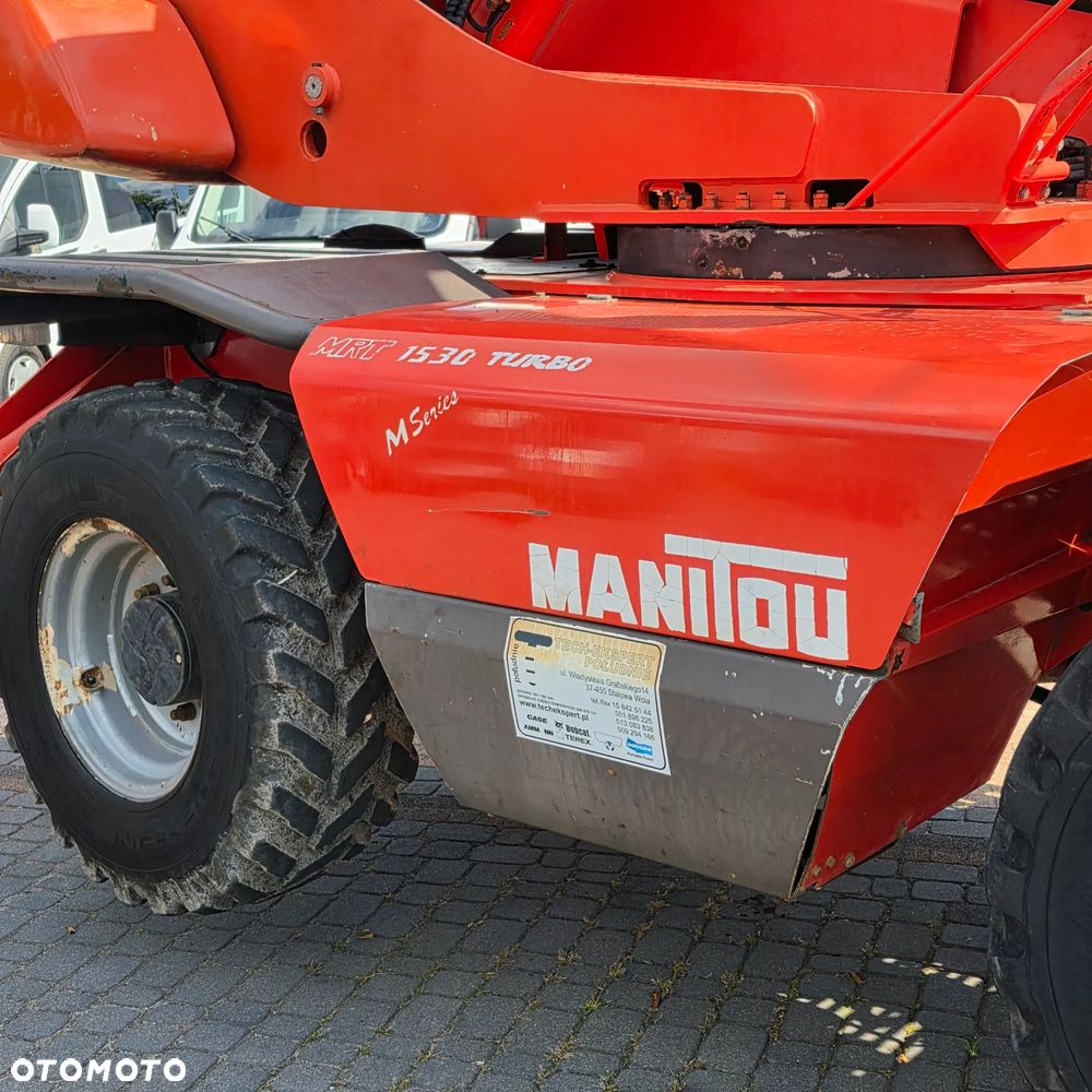 Manitou Manitou MRT 1530 Turbo  | 2004 | 15 m | 3 t | KOSZ + PILOT RADIOWY + WCIĄGARKA + WIDŁY - 7