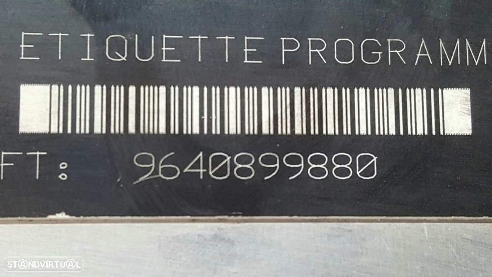 CENTRALINA DO MOTOR UCE PEUGEOT 206 BERLINA 1.9 DIESEL - 3