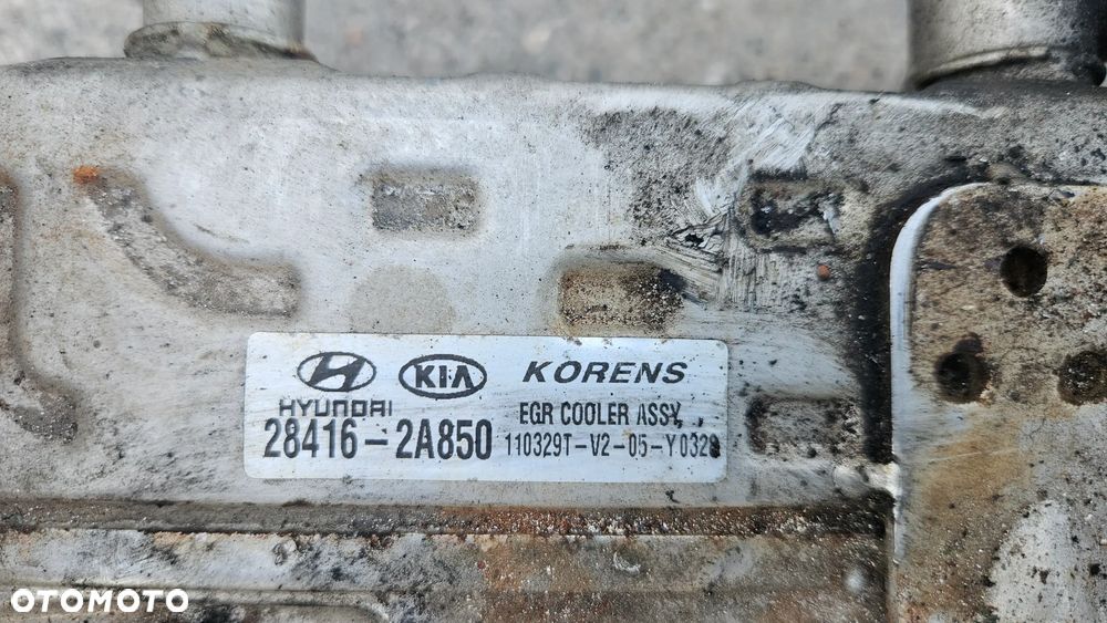 Zawór EGR 1,7 crdi kia hyundai 28410-2A850 - 2