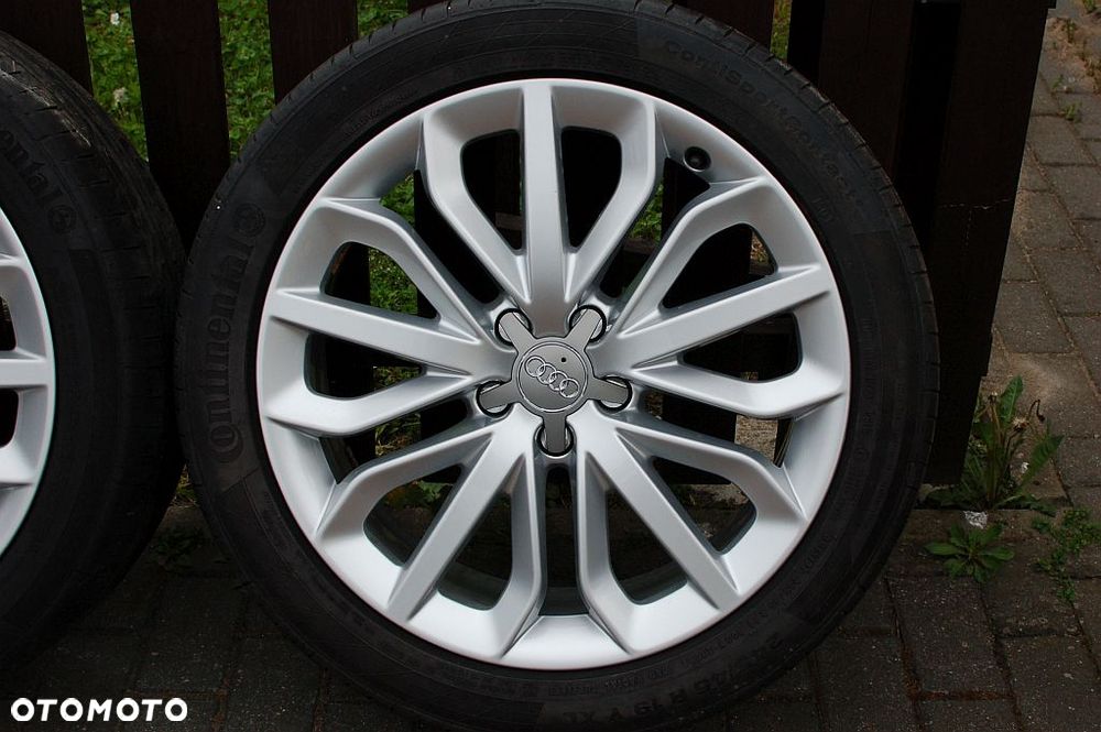 KOŁA LETNIE 19'' AUDI A4 A5 A6 5X112 ET33 ORYGINAŁ AUDI jak nowe - 5