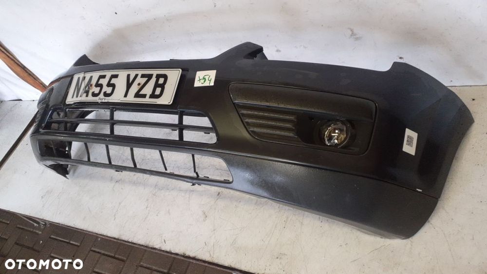 + ZDERZAK PRZÓD PRZEDNI FORD FOCUS MK.2 II H4 SZARY HALOGENY - 1