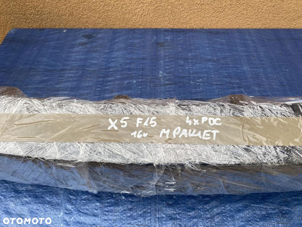 BMW X5 F15 M-PAKIET 416 ZDERZAK TYŁ TYLNY KOMPLETNY 4szt PDC HAK INSTALACJA - 15