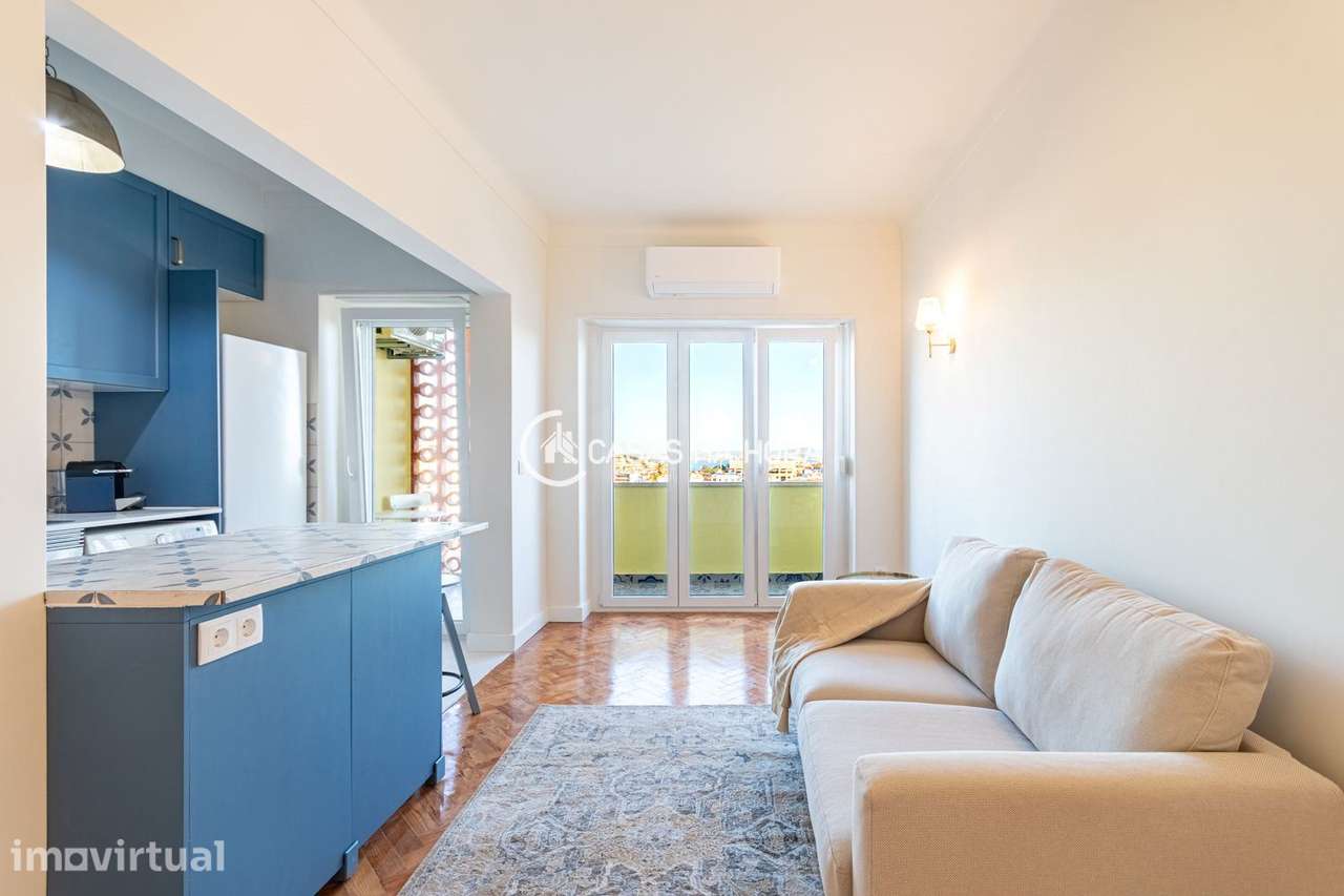 Apartamento T1+1 para Arrendamento com vista panorâmica sobre Lisbo... - Grande imagem: 4/23