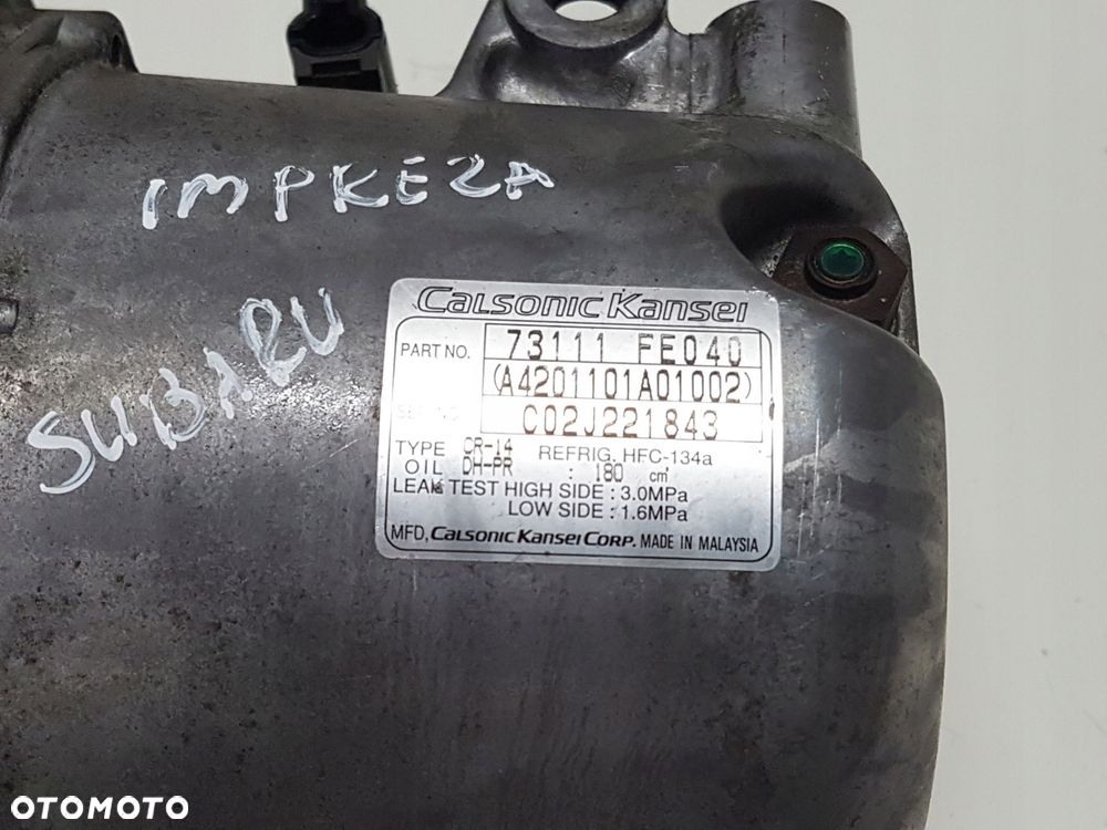 IMPREZA 2.0 03- KOMPRESOR SPRĘŻARKA 73111FE040 - 2
