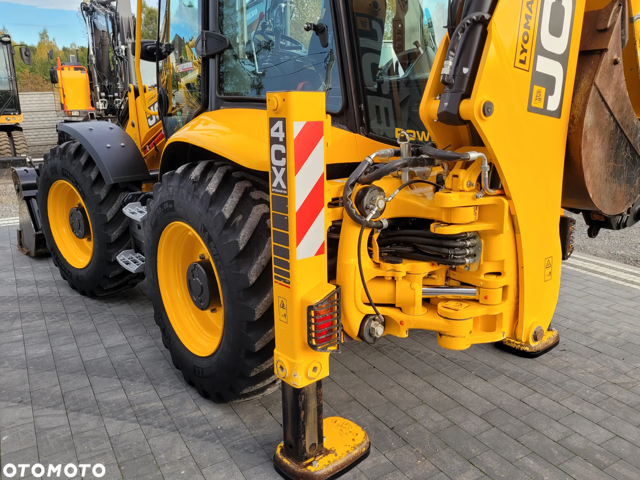 JCB 4CX PRO / jak NOWA / 1250h / joystick / - 10