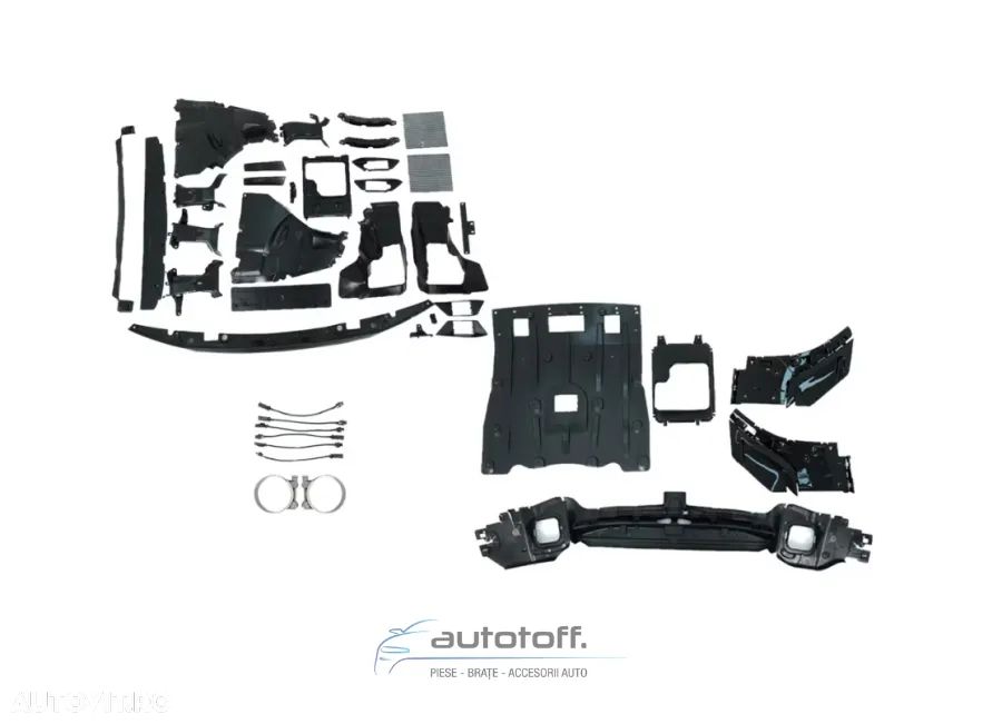 Pachet exterior compatibil cu BMW X6 G06 (2019-2023) Conversie la Facelift X6M Design - 13