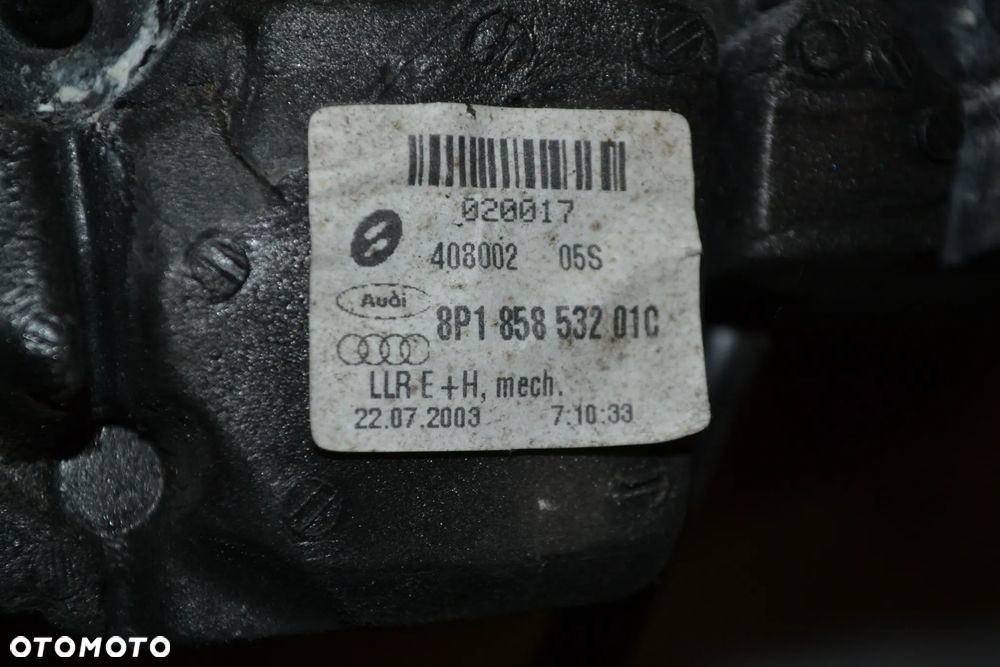 AUDI A3 8P LUSTERKO ELEKTRYCZNE PRAWE 5 PIN LZ7L 8P1858532 - 4