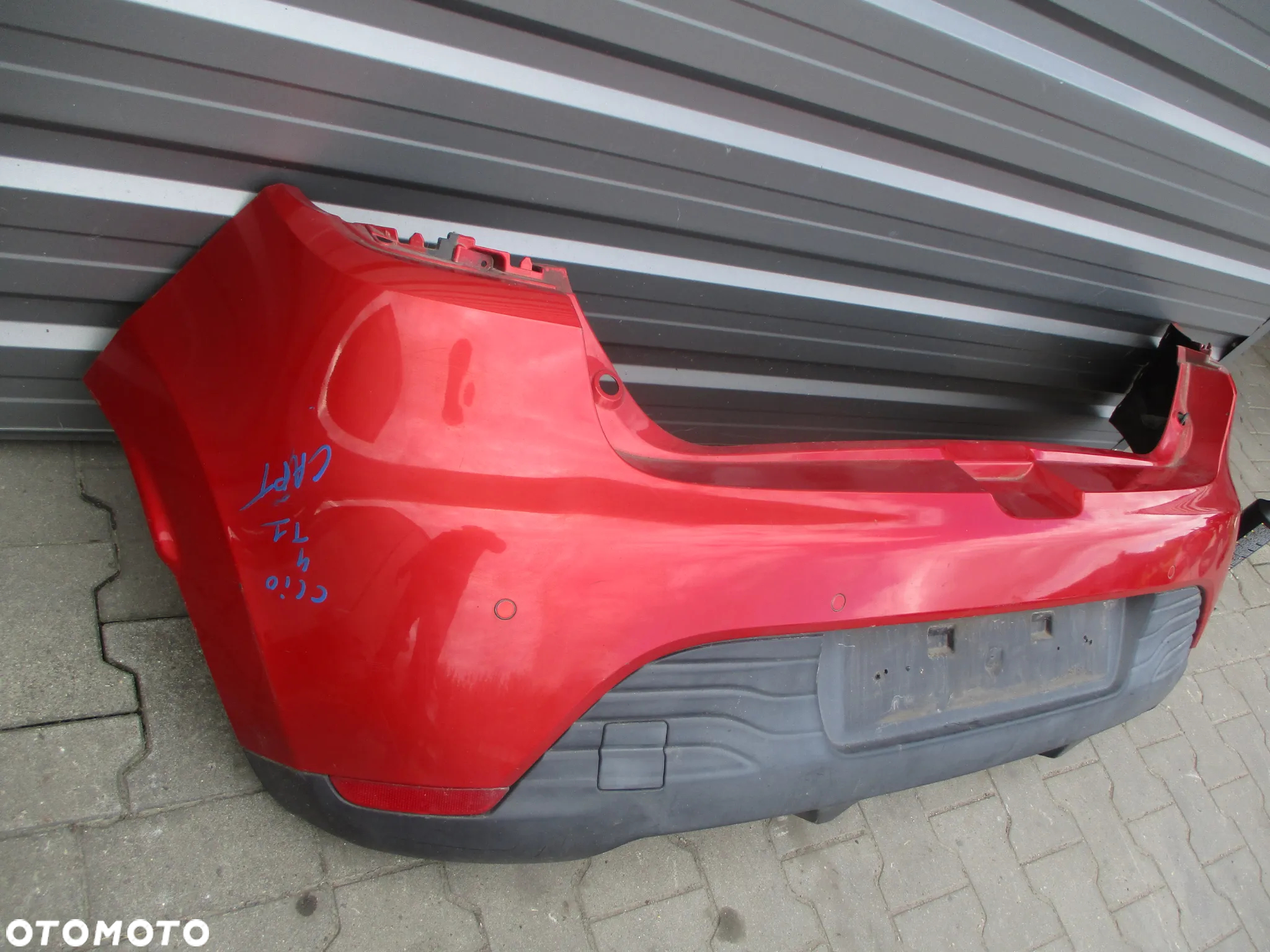 RENAULT CLIO IV 4 2012-2016 ZDERZAK TYLNY 4xPDC TENNP - 3