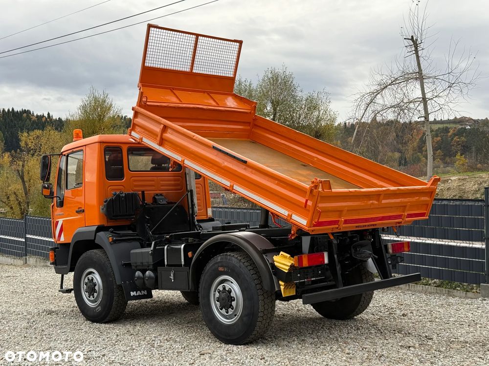 MAN * MAN 10-220 * Wywrotka Kiper Meiller * 4x4 * Zimowe Utrzymanie * Unimog * - 18