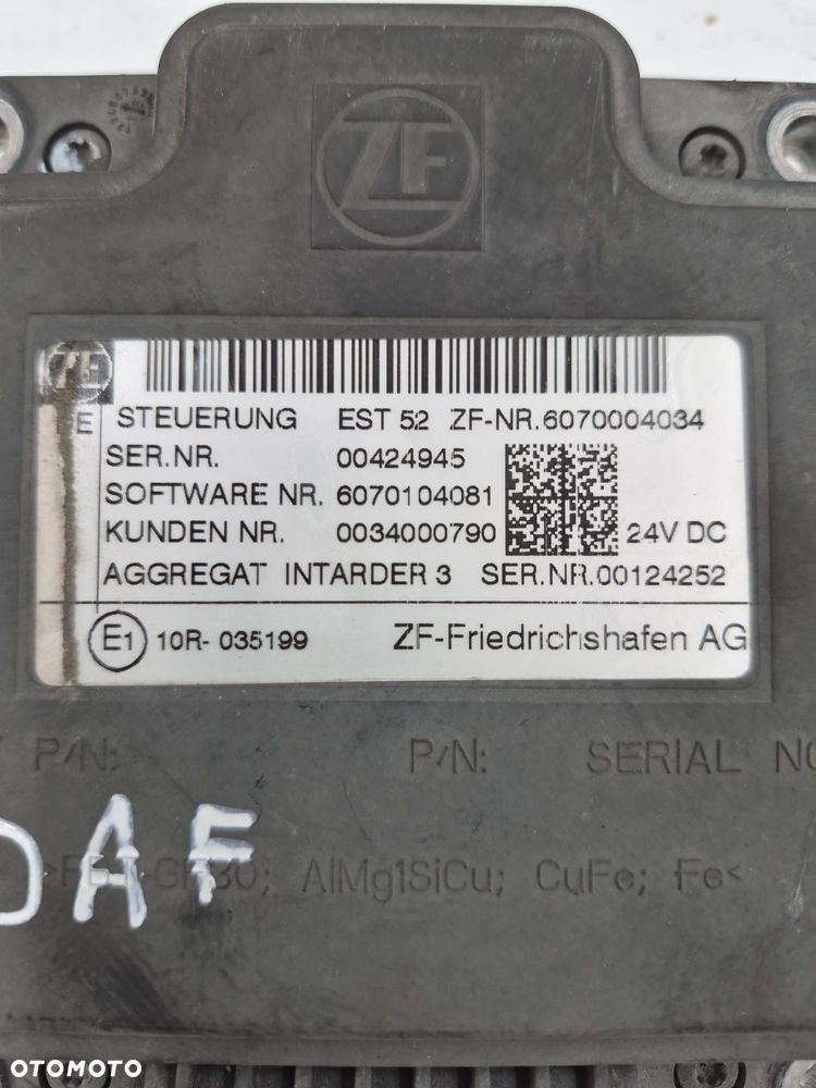 MODUŁ STEROWNIK RETARDERA EST 52 DAF XF CF - 3