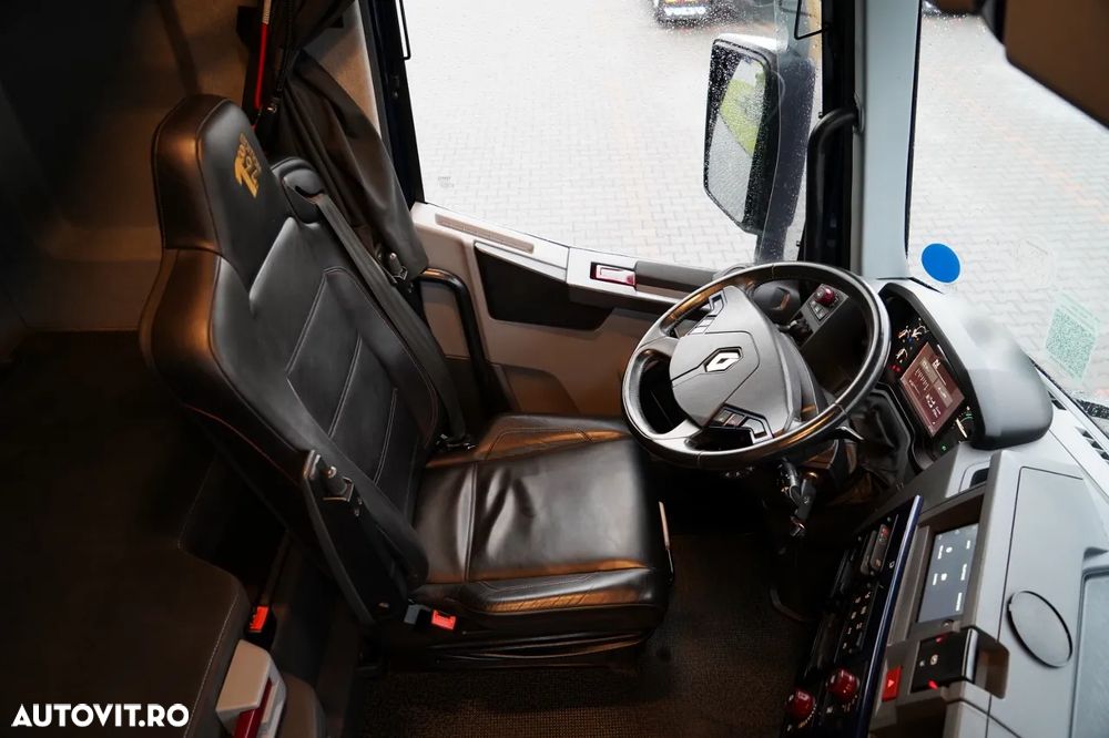Renault T 520 / EDIȚIE LIMITĂ - 1894 / FULL AIRMATIC / RETARDER / I-PARK COOL / HIDRAULICĂ / PIELE / VERSIUNE FOARTE BOGAȚĂ / DUPĂ CONTRACTUL DE SERVICE - 26