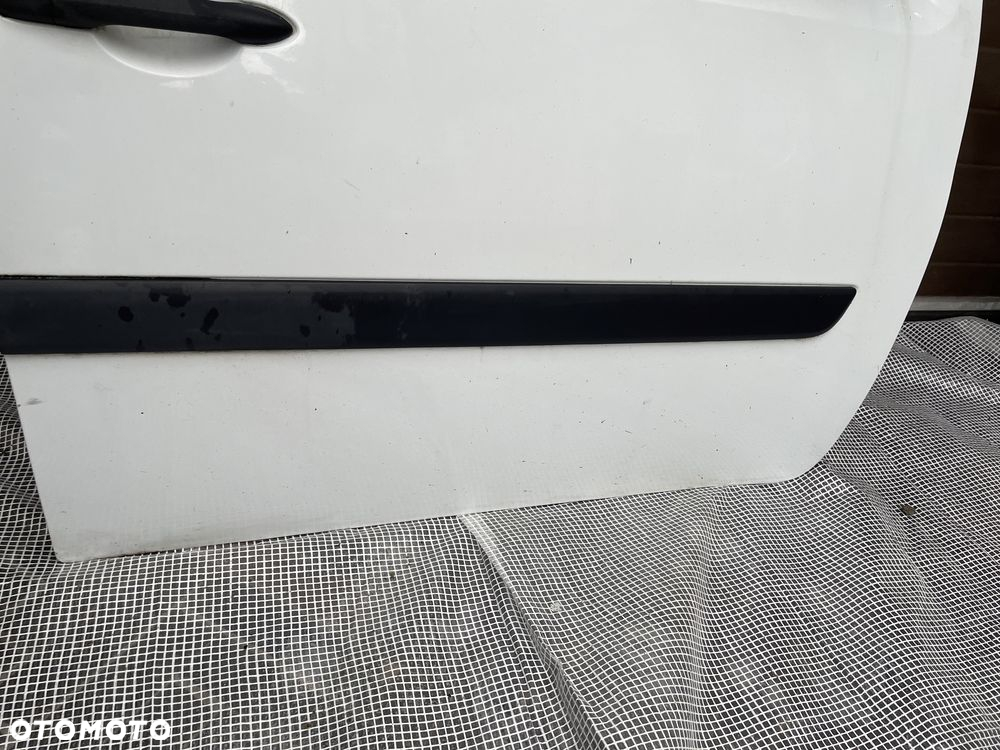 Kangoo 2 III citan drzwi prawe przód kompletne białe 08-21 WYSYŁKA - 4