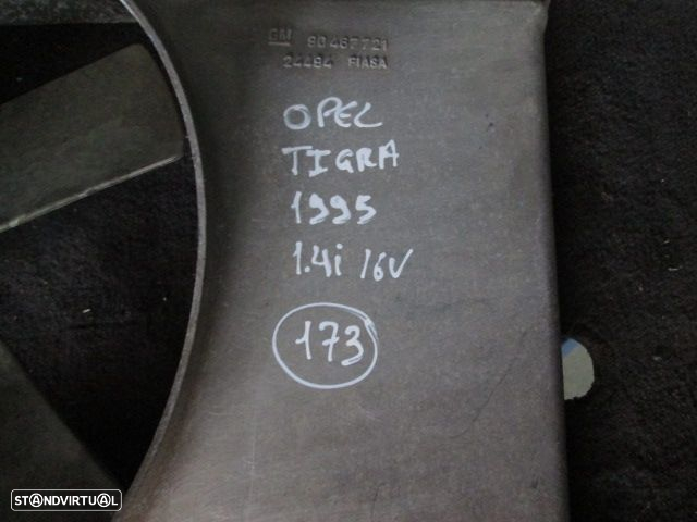 Ventilador 90572574 OPEL TIGRA 1995 1,4I 16V OPEL CORSA B 1998 1.4I - 2