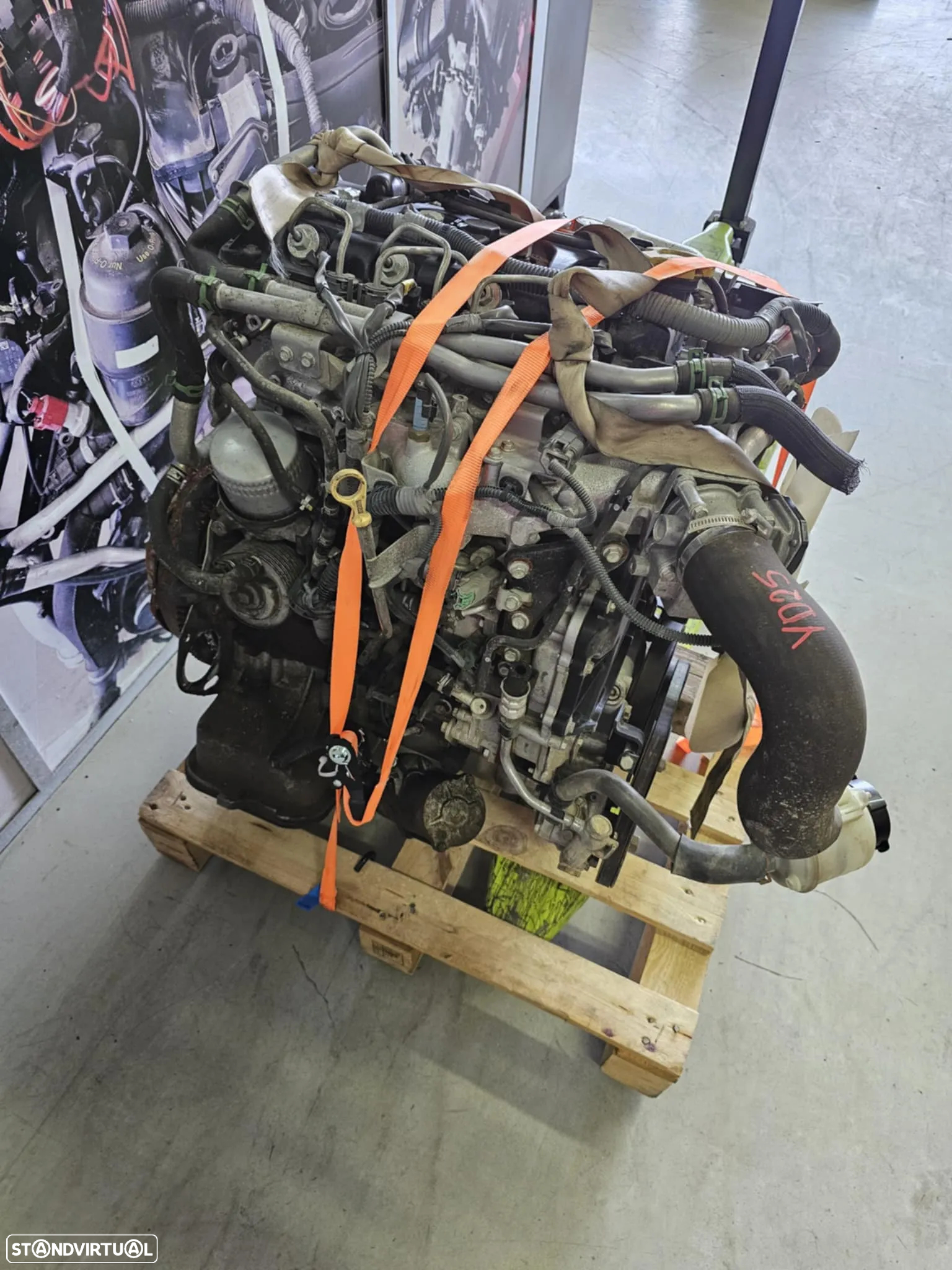 Motor Nissan Cabstar 2.5 DCI, ref YD25 2008 - 4