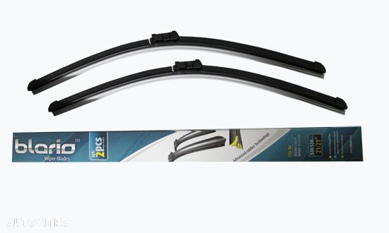 Set stergatoare auto Blario pentru Skoda Roomster Fabia 2 2007- 530/530mm 21/21 inch, 2 buc. - 3
