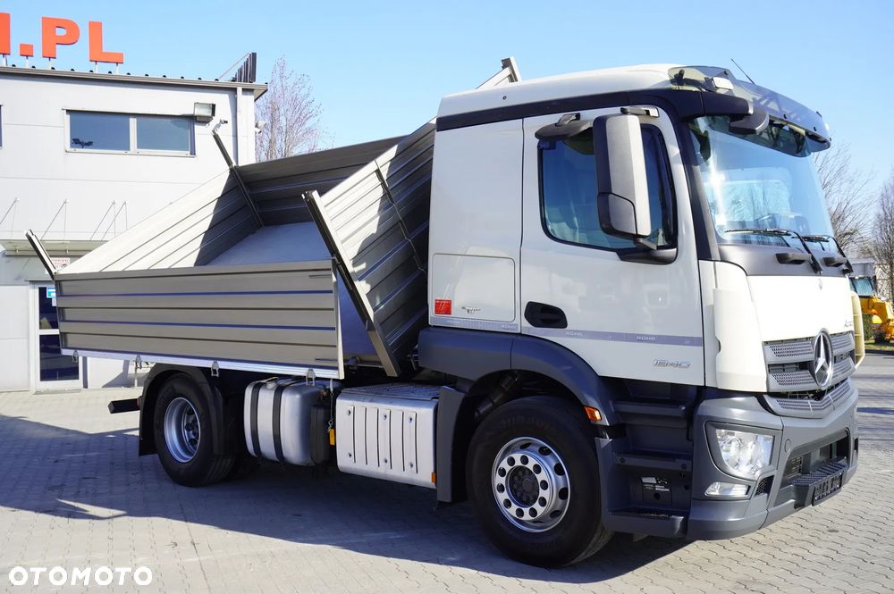 Mercedes-Benz Actros 1840 / NOWA Wywrotka 3-stronna 10 EPAL / Blokada mostu / Ład. 10 t - 11