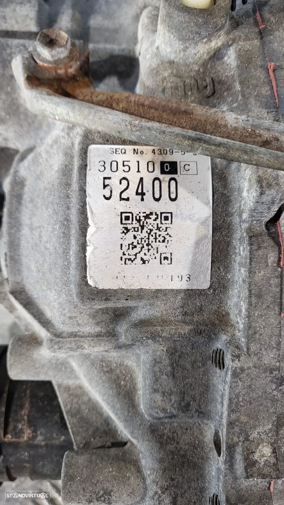 Caixa 5 Velocidades Automática C551 30510-52400 Toyota Yaris 1.3 VVTi 2SZ-FE - 9