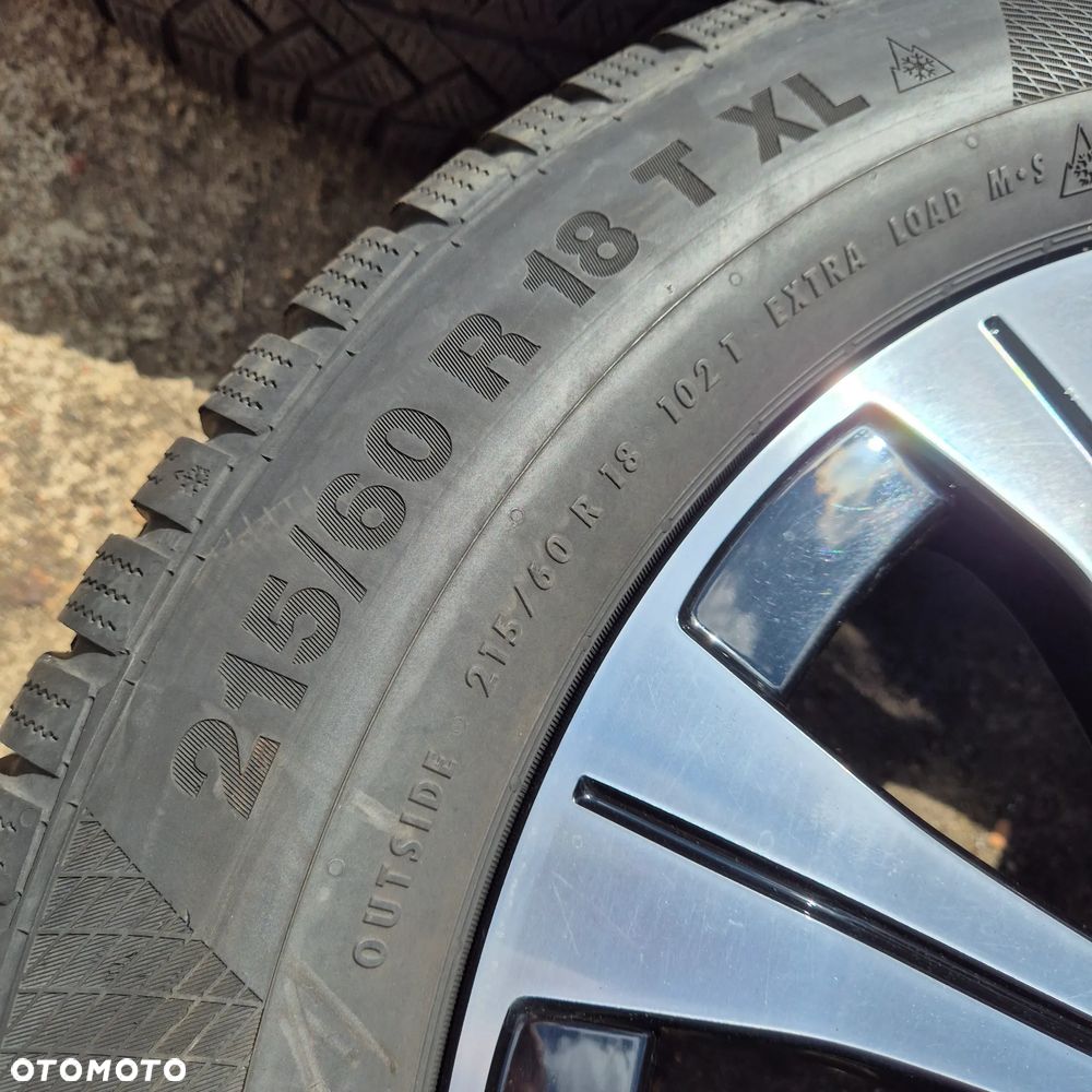 ZIMA KOŁA 215/60 R18 ORYGINAŁ MERCEDES EQB EQA W243 GLA GLB GLK +CZUJNIKI - 8