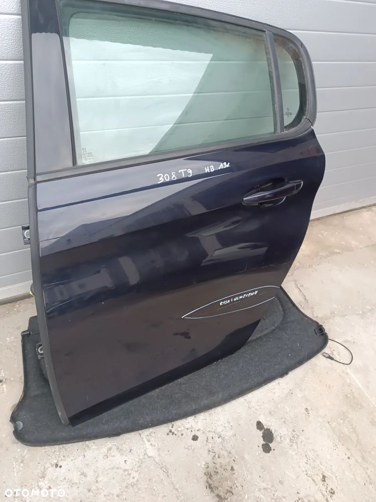 DRZWI LEWE TYLNE LEWY TYŁ EKUD PEUGEOT 308 T9 HB - 9