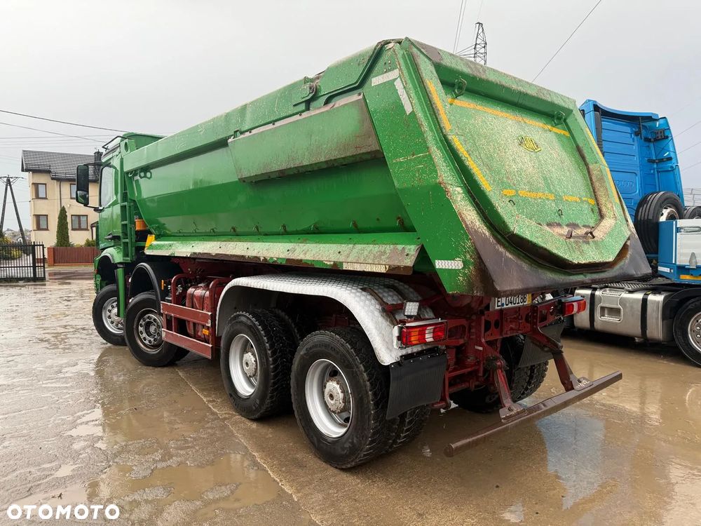 Mercedes-Benz Arocs 4145 8x6 Mulda Mailler 17m3 z Niemiec - 5