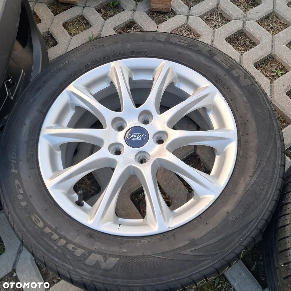 Koła letnie opony alufelgi lato Ford Mondeo MK5 oryginalne 6,5jx16 5x108 215/60/16 215/60R16 nexen - 11