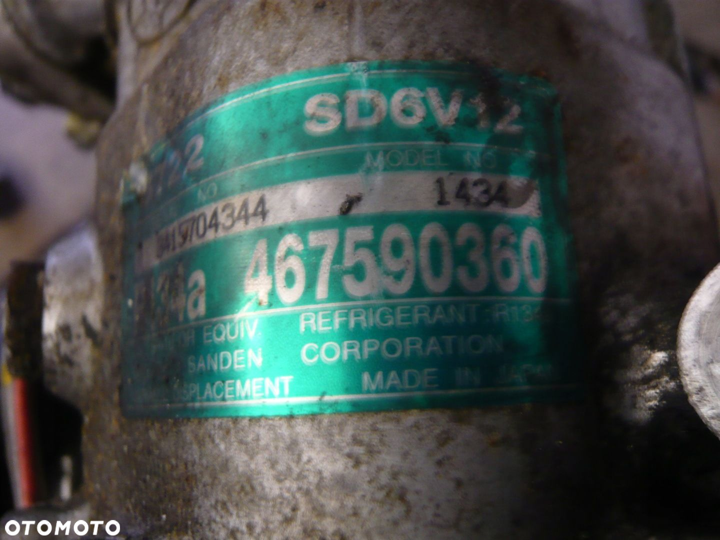 Sprężarka Kompresor Klimatyzacji 467590360 Fiat Stilo - 2