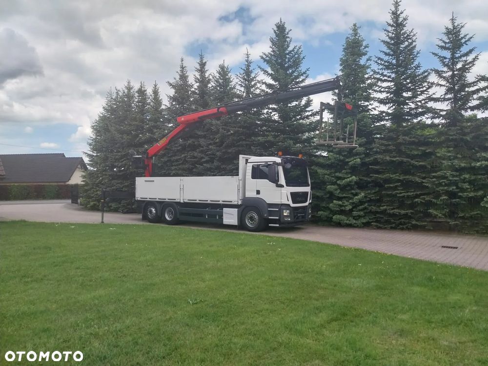 MAN TGS 26.400 z Palfinger PK 23001/ 3-oś skrętna - 21
