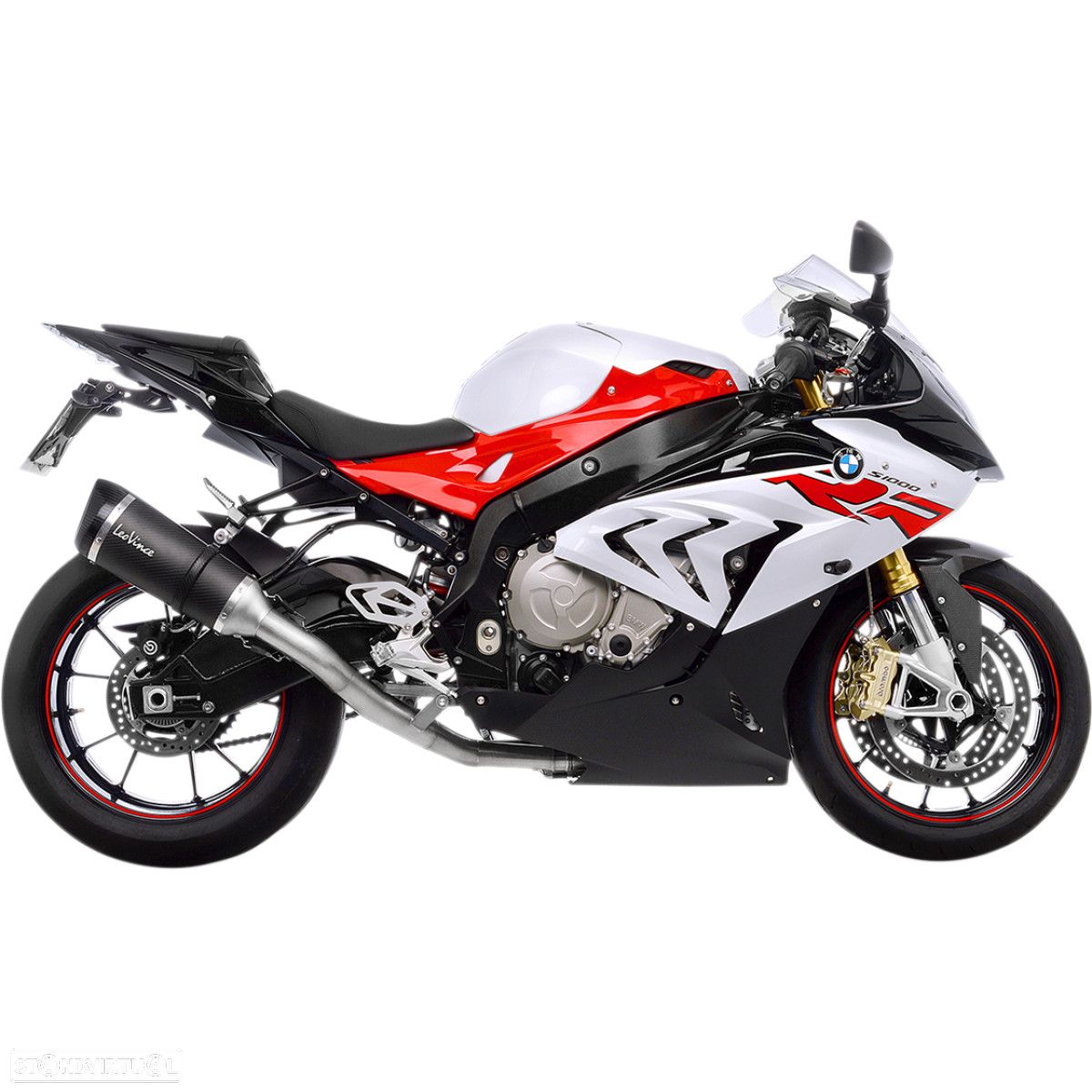 linha completa leovince carbono bmw s 1000 rr - 14234s - 1