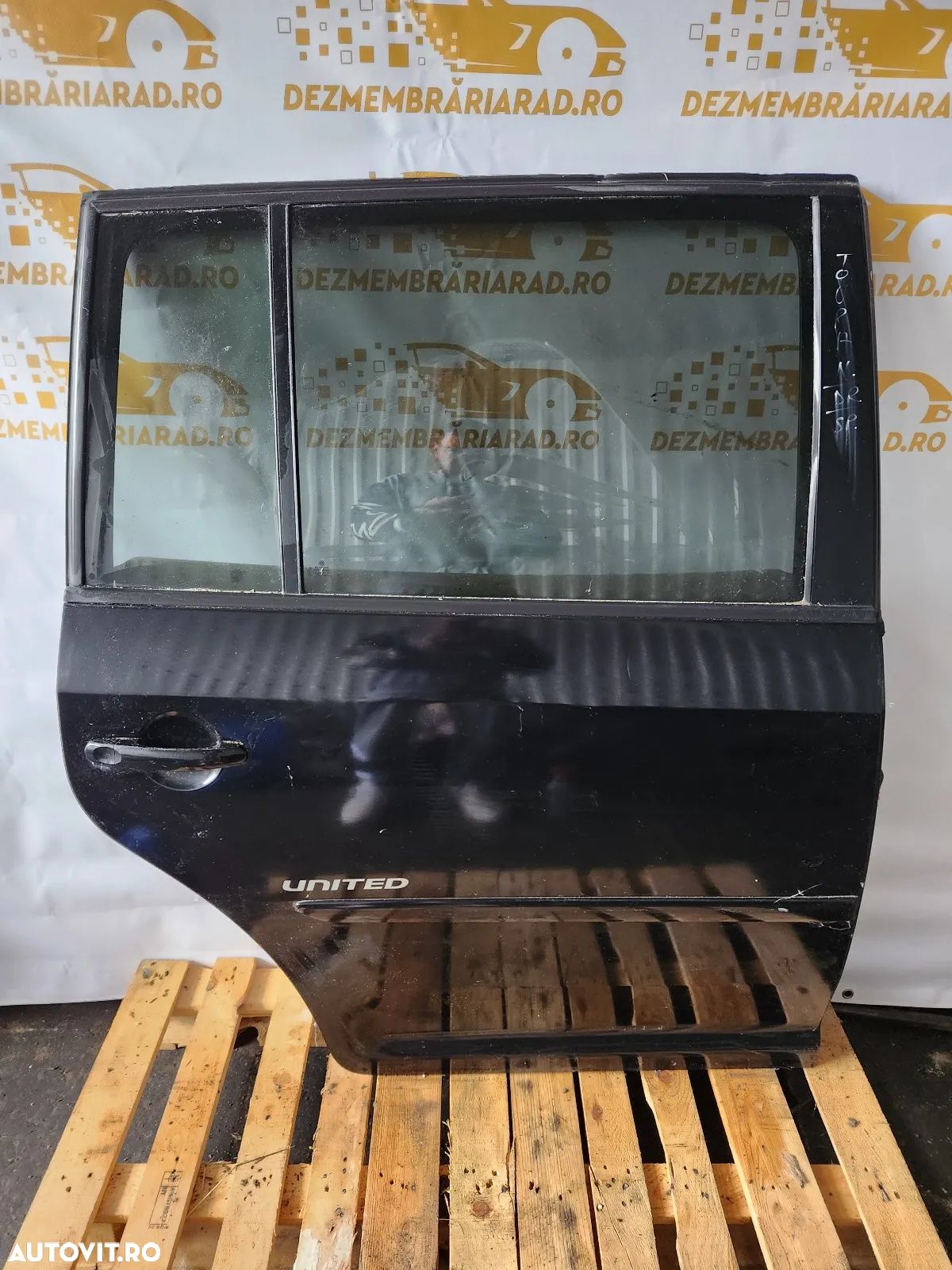 Usa Portiera Vw Touran Dreapta Spate An 2003-2004-2005-2006-2007-2008-2009 - Dezmembrari Arad - 1