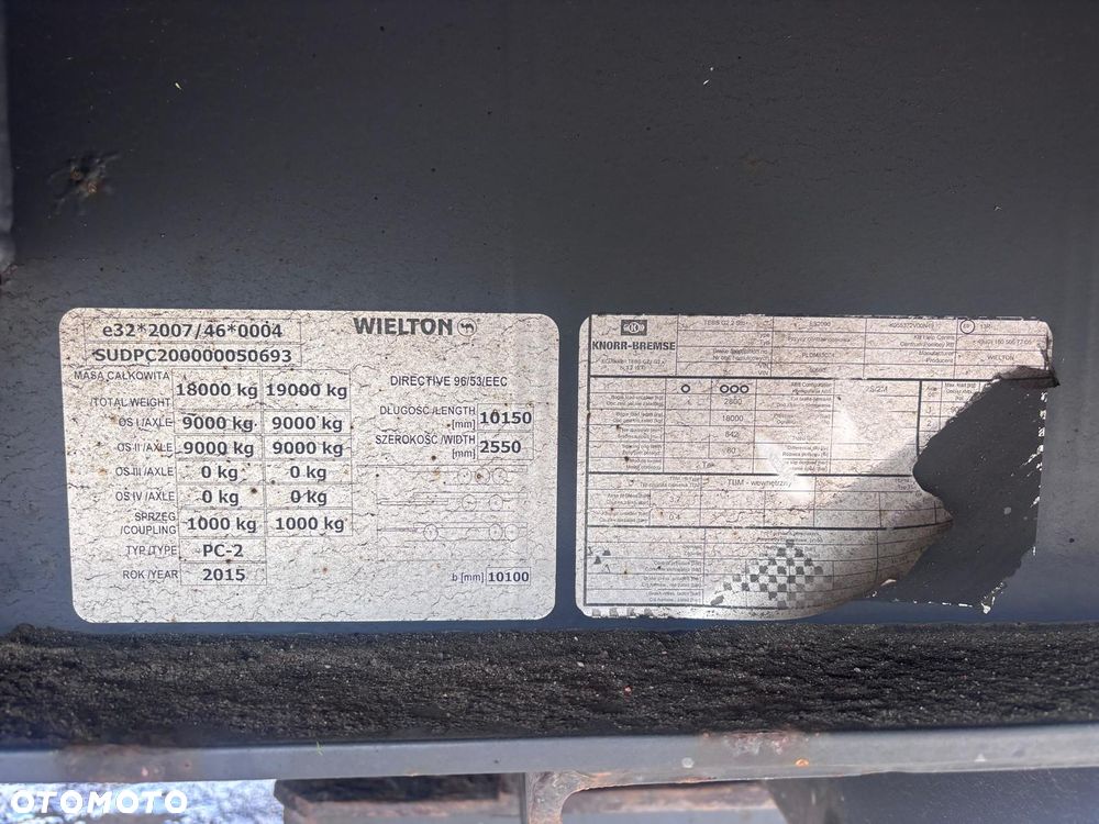Wielton PC 16 18.0t - 7