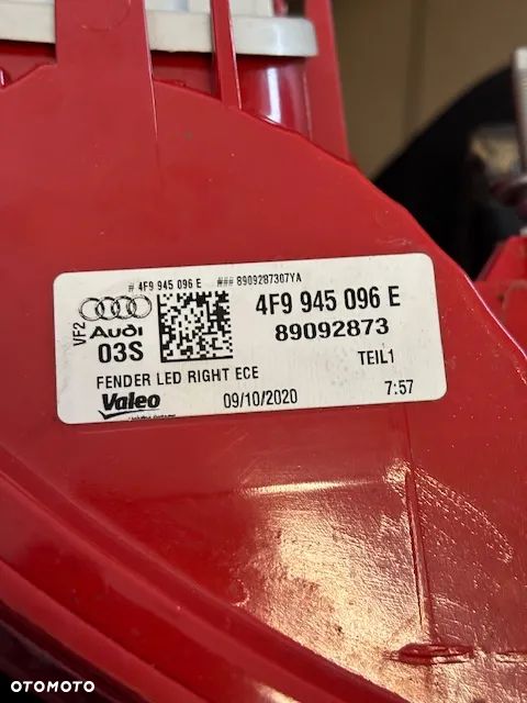 LAMPA TYŁ LEWA PRAWA LED AUDI A6 C6 KOMBI - 10