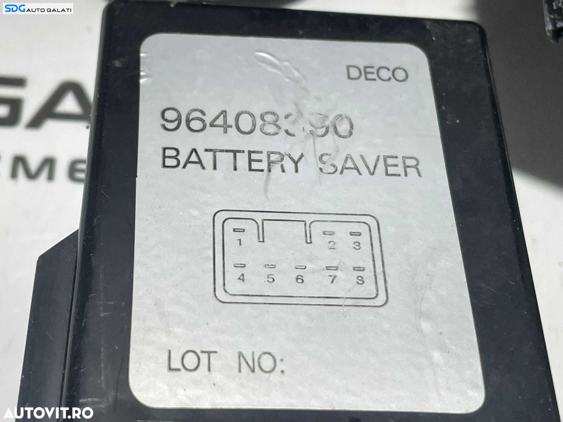 Kit Pornire ECU Calculator Motor Daewoo Kalos Aveo 1.4 Benzina 2002 - 2011 Cod 96417551 96540559 96408390 [L2733] - 2