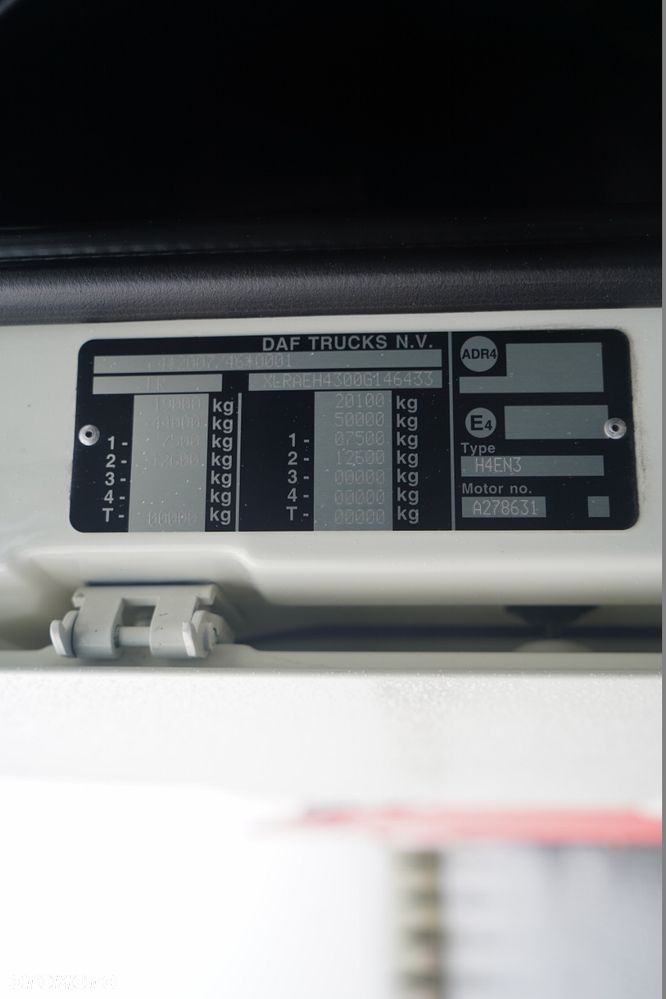 DAF XF 480 / BDF / LORA / LOHR / 16,5 M / 4 DOSTAWCZAKI / 6 OSOBÓWEK / KLIMA POSTOJOWA / EURO 6 - 35