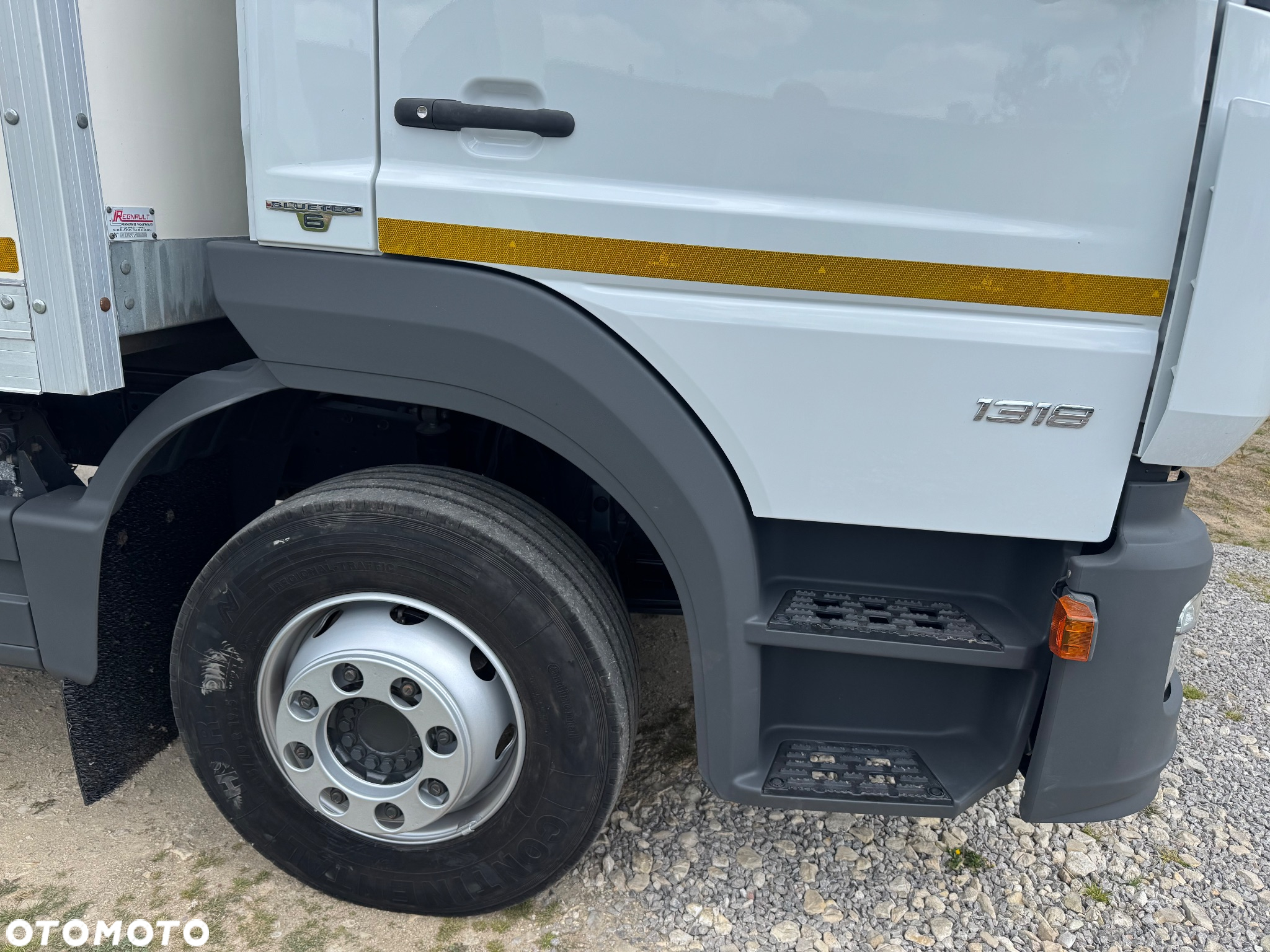 Mercedes-Benz ATEGO 1318 Kontener 7.50/ WINDA / Przebieg 170 tyś km - 12