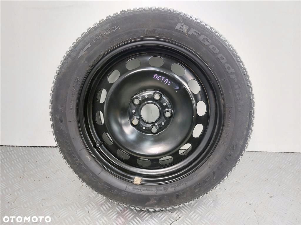 Koło dojazdowe Skoda Octavia III 13-17r R16 6,5 J 16 H2 ET46 205/55/16 ZIMA - 1