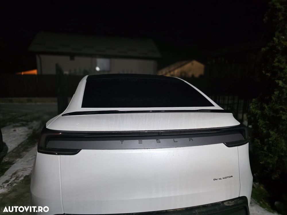 Eleron portbagaj pentru Tesla Model Y Juniper > 2025 negru lucios cod PBSB - 2